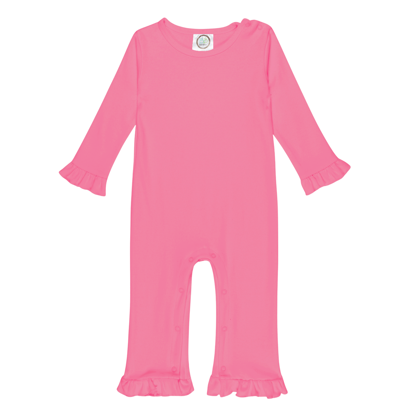 Long Sleeve Ruffle Romper