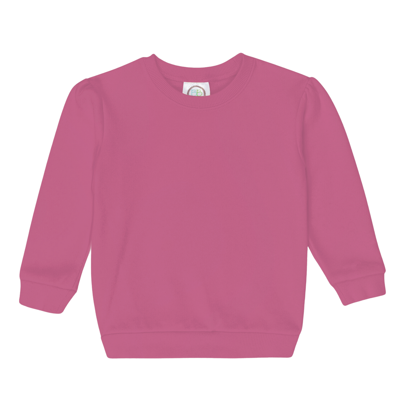 Fall Puff Sleeve Sweatshirt