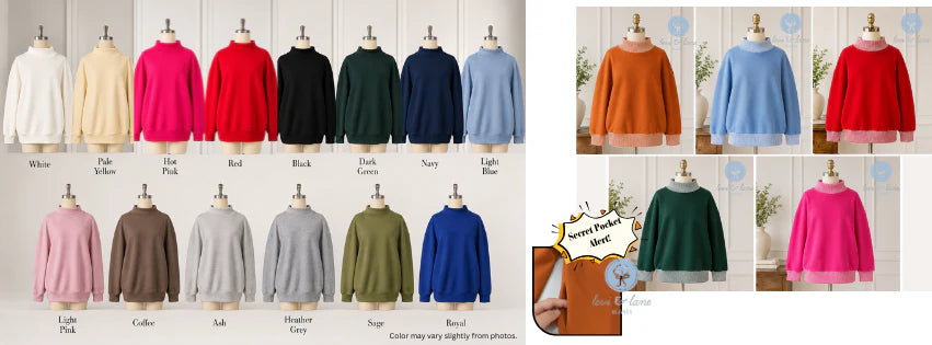 Mockneck Sweatshirt (Presale)